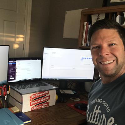 Man at computer