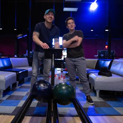 Bowling alley event