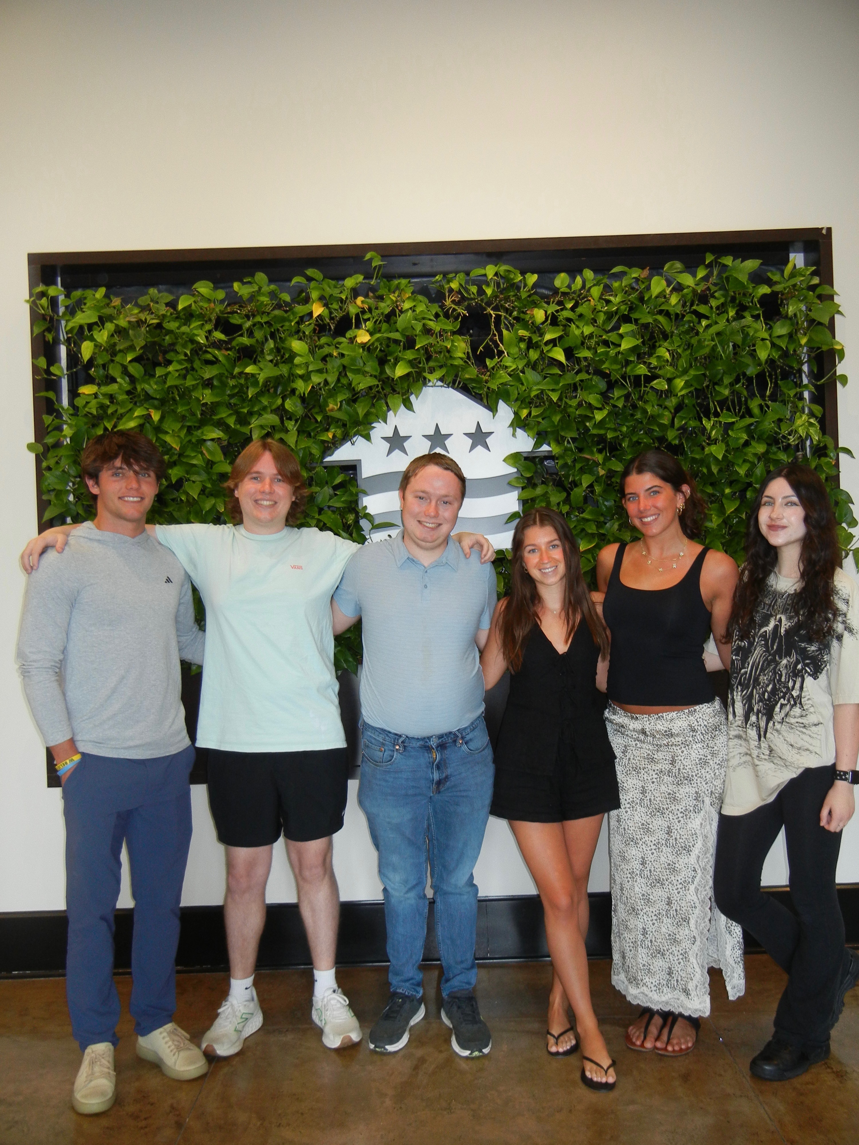 group of interns