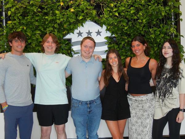 group of interns