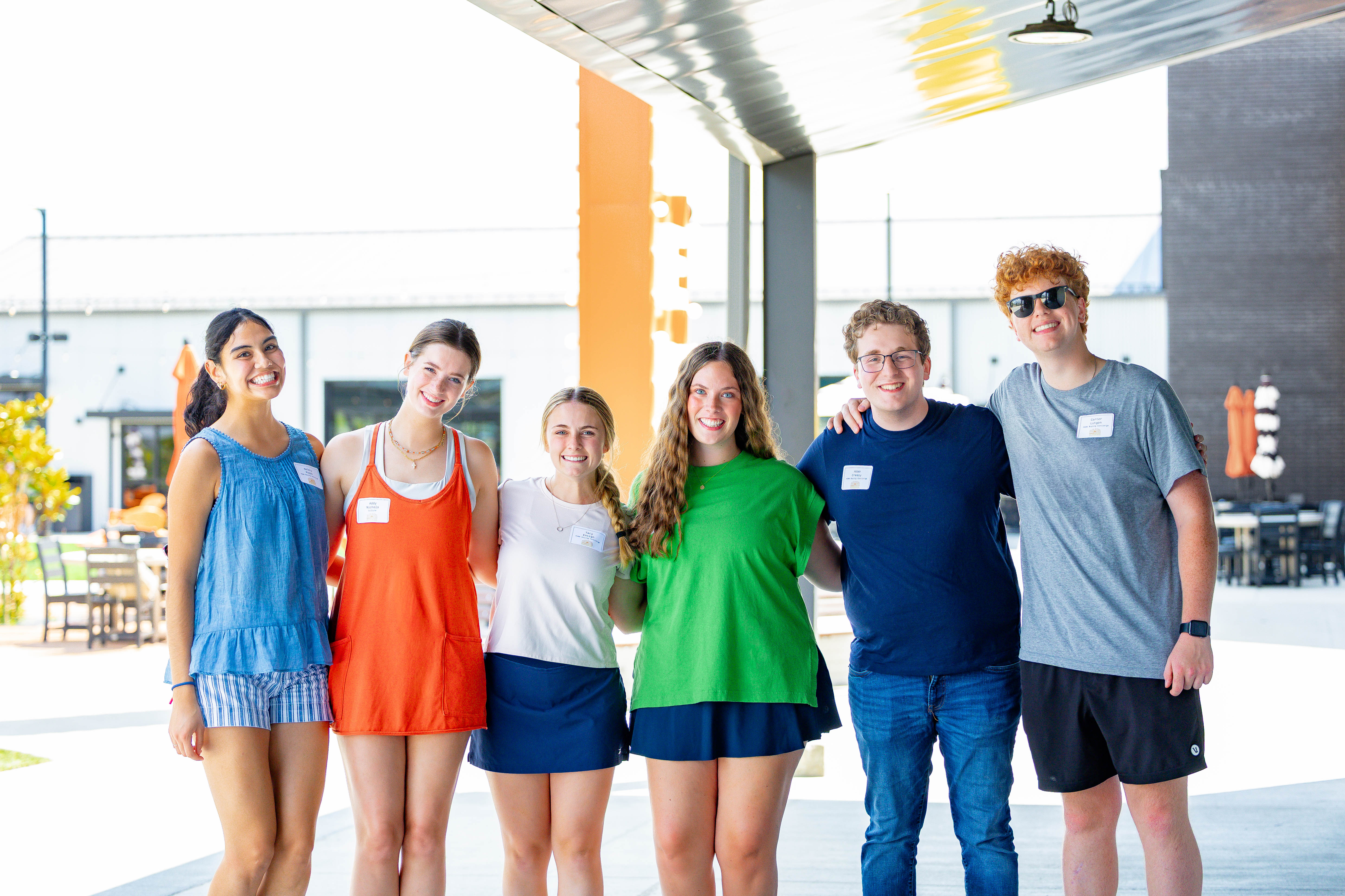 group of interns